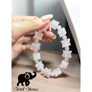 Soul Stone Natural Crystal Pink Melkaba