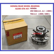 HONDA REAR WHEEL BEARING 42200-STK-951  HONDA  CRV SWA 2.0 , 2.4 （ 4WD ）  TOA 2.4 （ 2WD / 4WD ）