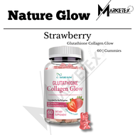 NATURE GLOW Glutathione Collagen Glow Gummies Whitening Gummies Anti-Aging Skin Glow Collagen Vitami