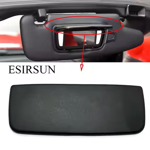 ESIRSUN Sun Visor Vanity Mirror Cover For Porsche Boxster Cayman Carrera 911 981 982 991 718 9828575