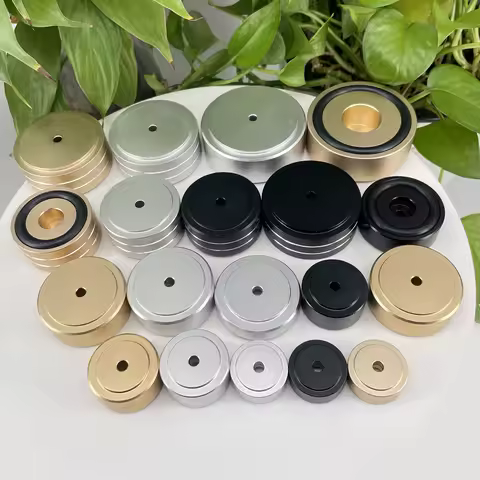 4PCS Audio Speaker Isolation Feet Pad 30*10mm 40*10mm 49*15mm Aluminum Amplifier Feet CD DAC Speaker