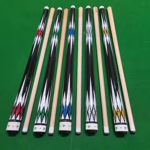Hot Selling 13mm Tip 1/2 Split Pool Cue for 9 Ball Black Eight Chinese Pool Billiards Wholesale Bulk