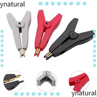 YNATURAL LCR Kelvin Alligator Clamp 52mm Insulated DIY LCR Kelvin Clip