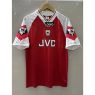 1992-1993 Arsenal  WRIGHT Top Quality Home Retro Football Jersey Custom T-shirt