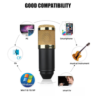 TECHCHIP-&C Upgraded Bm-800 Usb Condenser Microphone Bm800 Usb Studio Mic for Computer Recording Kar