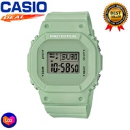 Casio DW5600 Digital All Green Waterproof Resin Band Watch for Men Watch for Women(with box)