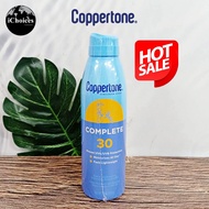50% OFF ราคา Sale!! EXP 2-6/2025 Coppertone _ Complete Sunscreen SPF5030 Lotion or Spray With Moistu