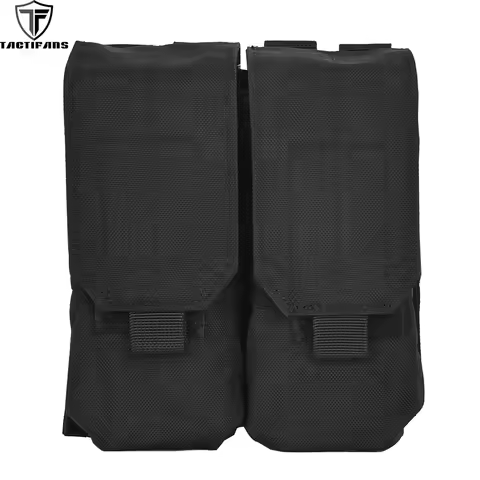 Tactical Molle Double Magazine Pouch for M4 M14 M16 AR15 G36 Magazine Outdoor Tool Waist Mag Holder 