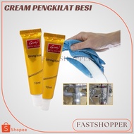 BRASS STEEL POLISH METAL PASTE