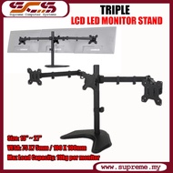 Triple Monitor Arm / Desk Mount / LED Arm / Monitor Stand