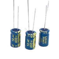 10pcs/lot 10uf400V  aluminum electrolytic capacitor size 10*13mm 400V 10uf 20%