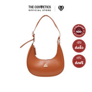 3CE Stylenanda Shoulder Bag # Brown     กระเป๋าหนังสังเคราะห์ทรง Hobo สีน้ำตาล