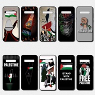 case for Samsung Galaxy S10 Plus S10E Note 8 Palestine refueling Soft black phone case