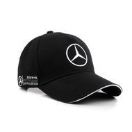 Mercedes-AMG F1 Racing Team Baseball Cap With Car Logo Go-Kart Sun Protection Curved Brim Hat New Mo