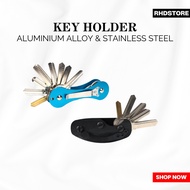 Key Holder Keychain Vehicle Motorcycle Home Keysmart Organizer Aluminium EDC Tactical Pocket Clip