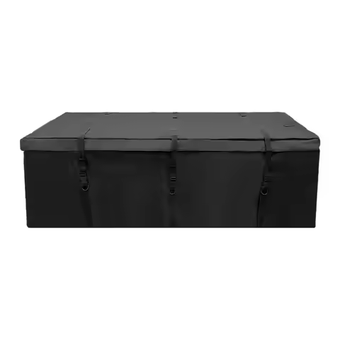 Hitch Cargo Carrier Bag Reinforced Straps Hitch Mount Cargo Bag Cargo Traveling Bag for SUV Vans Tra