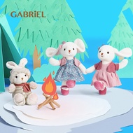 Gabriel Bunny Plush Toy, Soft Rabbit Stuffed Animal, Perfect Gift for Birthday & Children's Day