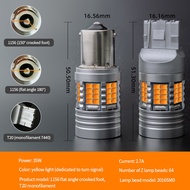 Car LED Decoding 1156 PY21W BAU15S Turn Signal PY21W BA15S 20W 6000LM Reversing Rear Fog Light T20 7