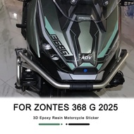 Motorcycle Side Sticker Waterproof 3d Epoxy Sticker Zontes 368 G Motorcycle Front Sticker Kit for Zo