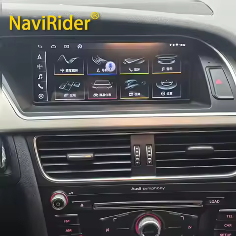 Wireless CarPlay For Audi A4 A4L B8 A5 Q5 2009-2016 Android15 Car Radio Multimedia Player Screen Ste