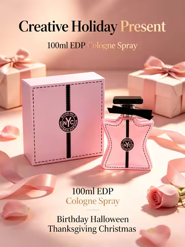 Bond No 9 Madison Avenue Eau De Parfum 100ml 3.3oz Luxury Pink Bottle Perfume Floral Fruity Rose Lon