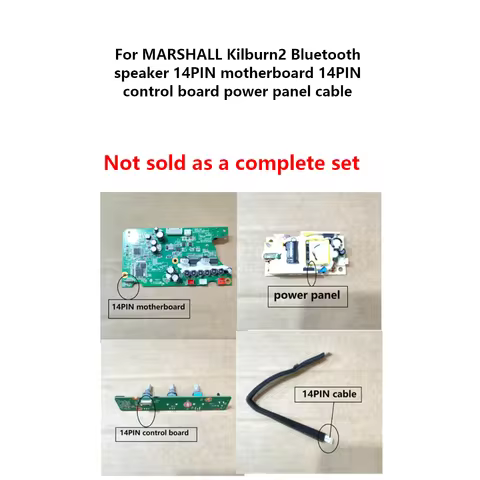 For MARSHALL Kilburn2 Bluetooth speaker 14PIN motherboard 14PIN control board power panel cable Orig
