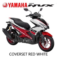 YAMAHA RACING RED WHITE COVERSET FOR NVX 155 / AEROX 155