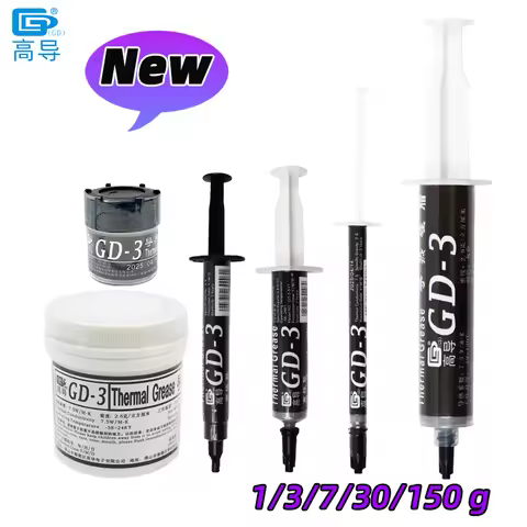GD-3 7.5W/mk Thermal Paste Performance Thermal Conductive Grease Paste 1/3/7/30/150g For Game PC PS5
