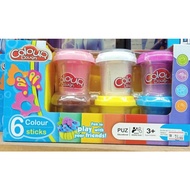 Colour Dough Play & Learn Colours Play Dough Fun Creative for Children
