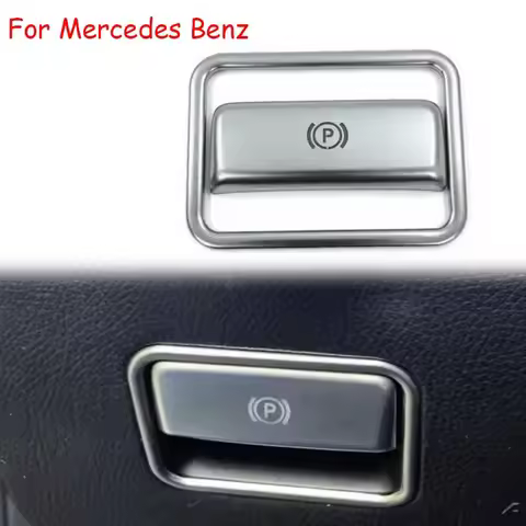 Car Handbrake Frame P Button Switch Cover For Mercedes Benz A B Class W176 W246 CLA C117 GLA X156 GL