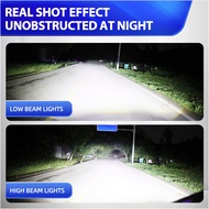 Strong👑 Roadsun 2ชิ้นโปรเจคเตอร์ H4มินิเลนส์ LED ไฟหน้ารถหลอดไฟ50000LM 320W CANBUS เทอร์โบอัตโนมัติ 