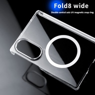 Mobile Phone Case For Samsung Galaxy Z Fold 8 Wide Fold8 Fold 8 Ultra Fold 7 Fold7 5G Transparent Ma