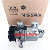 Compressor Compresor Kompresor AC Mobil untuk Nissan Almera 1.5 L N17