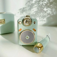 Divoom Fairy Bluetooth Speaker Outdoor Karaoke Microphone, Cute Girl Mini Portable Retro Wireless Small Home Speaker