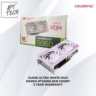 #APTTECH IGAME GEFORCE RTX5060 ULTRA WHITE DUO OC 8GB