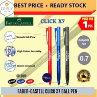 Faber Castell Click X7 / Ball Point Pen / 1422 Ball Pen / Click X Ball Pen / 0.7 Ball Pen / Office P