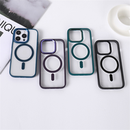 Luxury Metal Cover for IPhone 15 14 13 12 11 Pro Max Plus X XS XR 7 8 SE HD Camera Shockproof Armor 