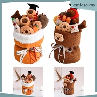 [AmlesoMY] Capybara in Stuffed Bouquet Adorable Bouquet Bouquet of Capybara Animal Animal Tort