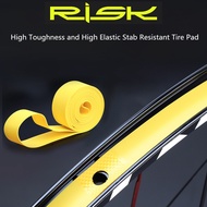 2pcs RISK Bicycle Rim Strip Tire Liner Tube Protector PVC Rim Tape for 700C 26 27.5 29 inch Wheel MTB Mountain Road Bike Fixed