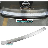 Nissan Grand Livina 07-14 Rear Bumper Protector Steel Plate Chrome