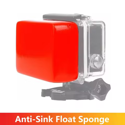 Anti-Sink Float Sponge with Adhesive For GoPro Hero 13 12 11 10 9 AKASO SJCAM SJ4000 Insta360 DJI OS