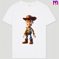 T-Shirt T-Shirt Men's Boys Girls Girls Unisex Kids Adults Toi Toy Story Stori Woody Sid 3Dphillips 3