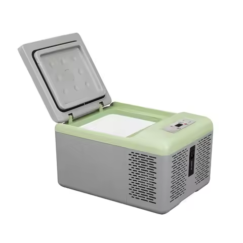 Alpicool C9PT Mini Portable Freezer, 12 Volt Car Refrigerator, 10 Quart Fast Cooling, with 12/24V DC