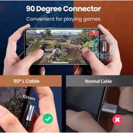 SIKU Ugreen Charger Cable 3A Usb Type C To Usb Type C Elbow PD 60w Quick Charging Latest Product > R