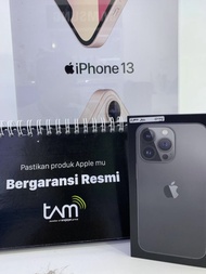 iphone 13 pro max 256gb new garansi resmi ibox - graphite