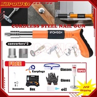 Manual Steel Nail Gun Cordless Tufting Gun Rivet Gun Tool Ceiling Artifact Concrete Wall Fastening tool Pipe Clamp Round Cap Nail