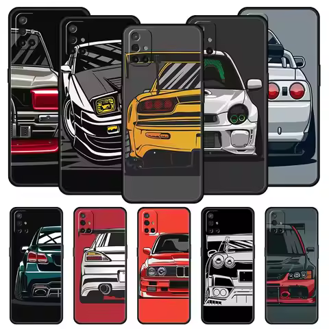 Japan JDM Sports Car Phone Case For OnePlus 10 9 Pro 9T 10R 9R 9RT 8T 8 7 6T 7T Nord 2T CE 2 5G N200