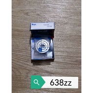 Koyo bearings japan 638 ZZ Steel seal size 8*28*9 price all size