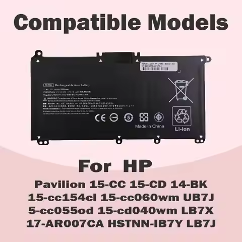 NEW TF03XL 41Wh Laptop Battery Compatible with HP Pavilion X360 14m-cd0001dx 14m-cd0003dx 15-cc0xx 1