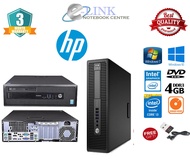 ( HP i5 i3 4th Generation Refurbished Window 10 Ready ) HP PRODESK 600 G1 I3 - I5 4TH Generation  / 